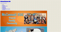 Desktop Screenshot of mcconnellosc.org